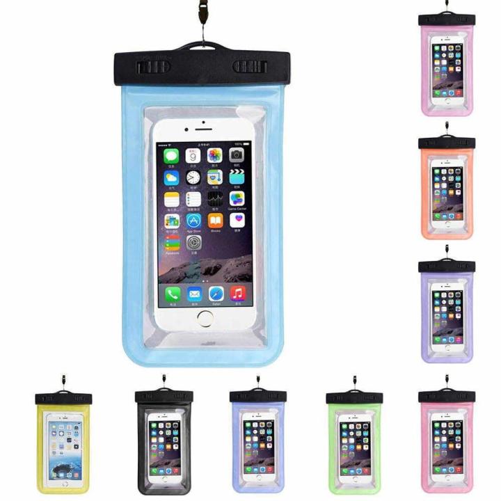 [Stylish] Universal Waterproof Pouch Case Cell Phones portable bag swimming bags dry case cover 2019