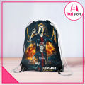 Neymar.Jr Drawstring Digitally printed Bag For (Boys & girls) Tozi Store. 