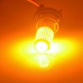 2Pcs Chrome 7440 T20 144SMD Amber Canbus Error Free LED Lamp Bulb Turn Signal Light. 
