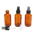 100ML Amber Gl Spray Bottle with Black ATOSER Sprays,Refillable Container for  / Aromatrapy Use. 