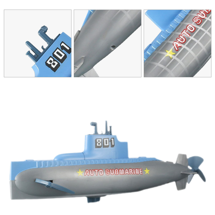 Bath Toys Shower Baby Bathing Playthings Tricky Water Spray Submarine Clockwork Playing Wind-up Childrens