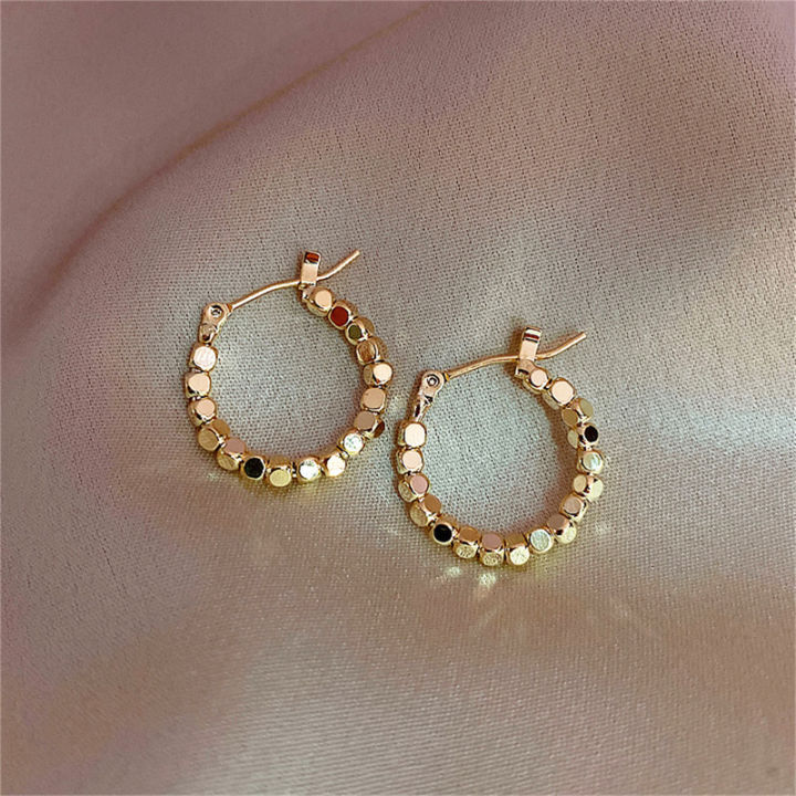 Earrings Vintage Matte drop Earrings for women Metal Fashion 2022 Trend Jewelry  Hudduo