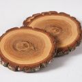Natural Wood Round Coasters Set Wooden Coasters Coffee Tea Mug Drinks Holder Cup coaster. 