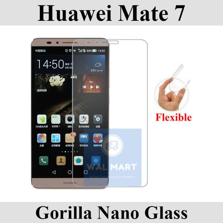 Huawei Mate 7 Unbreakable Gorilla Flexible Nano Glass Premium High Quality Screen Protector For Huawei Mate 7
