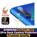 Pack of 2 - Samsung Galaxy A50 Camera Lens Protector Flexible Camera Glass. 