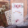 12 Pcs Alphabet Stencils Reusable Letter Painting Stencils Plastic DIY Drawing Spraying Scale Templates. 
