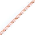 6.5 Yards/Gaz Elegant Premium Embroidery Shuttle Lace - Versatile Decorative Shuttle Lace for Dresses, Kurtis, Dupattas, Sarees, Lehengas, Borders & Craft Projects | Elegant Fabric Trim for Sewing & Designing. 