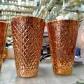 Modern Glass Copper for use (hygienic) Made in 1 piece (No joint) / Handicraft / Vip's Creation. 