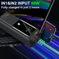 PINREK Power Bank 20000mAh, PD 100W Fast Charging Power Bank Portable with 2 USB-C and 1 USB-A Port, Battery Pack Compatible for M0acbook Laptop, Galaxy S25/S24/S23 Series, I phone 16/15/14/13 Series. 