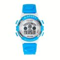Luminous Sports Electronic Watch For Outdoor WR Multi Function Silicone Alarm Wrist Watch For Women Girls Boys Kids. 