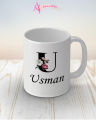 Usman name mug. 
