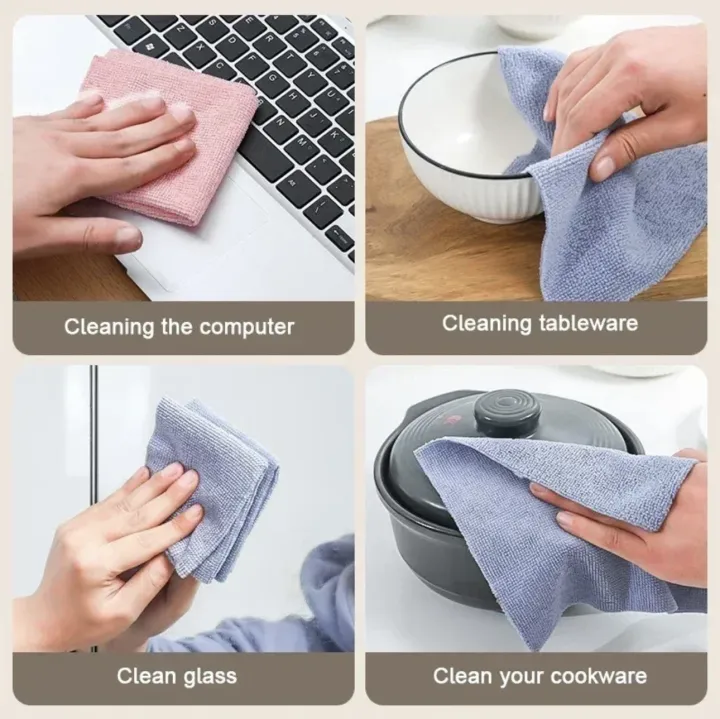 20PCS/Box%20Microfiber%20Towel%20Cloth%20Rags%20Absorbent%20Kitchen%20Cleaning%20Dishcloth%20Non-stick%20Oil%20Dish%20Rags%20Napkins%20Tableware%20Home%20Cleaning%20Towels%20Removable%20Microfiber%20Cloth%20Box%20-%20Image%205