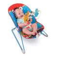 Baby Bouncer Toddler Rocker with Calming Vibration - Blue. 