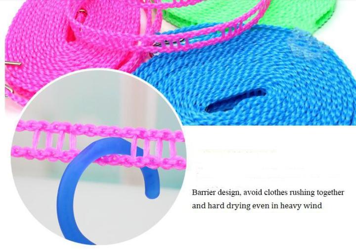 Nylon%20Hanging%20Rope%20Windproof%20Drying%20Rope%20Clothes%20Hangers%20Plastic%205M%20-%20Image%203