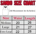 Cotton Jersey Printed Gym Sando Tanks Top For Men. 