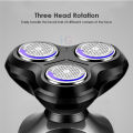 HEGRUS Electric Shaver Electric Trimmer Rotary Razor 3 in 1 Facial Grooming Kit USB Rechargeable Beard Trimmer For Men Hair Cutter Machine Multifunctional Floating Razor Professional Electric Shaver For Men. 