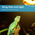 2 Pack Reptile Uvb Uva Heat Lamp Bulb For Reptiles Truly Sun-Like Bright Heat For Reptiles, Amphibian And Birds (100 W). 