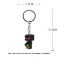 【Best value for money】 Cartoon 3D Minecraft Keychain Soft PVC My World Keyring Pendant Bag Accessories Kids Gift.