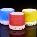 Mini Portable Bluetooth Speaker LED Lights Powerful Sound/ 6 Color Themes/ 3.5mm AUX and USB/AUX music play/ Home Outdoor Rechargeable Wireless Bluetooth Speaker. 
