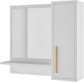 Toheed wood Bathroom Cabinet with Mirror. 