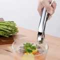 Cooking Pot Holder Silver High Quality Generic Hot Gripper Stainless Steel Durable Utensil Pot Holder - Perfect for Kitchen Grip Home Use Utensils Pots Bowls |Non Stick Steel Silver Holder Handling Protection. 