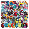 Among Us Game DIY Sticker Water Proof Decal Vinyl for Car Skateboard, Laptop, Luggage & Guitar – 50 Pieces. 