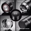 Imran khan Absolutely not logo design Temperture Led Water Bottle ForImran khan Fans 600 ML. 