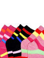 Pack of 3 Cotton Socks For Women Multicolor & Multidesign. 