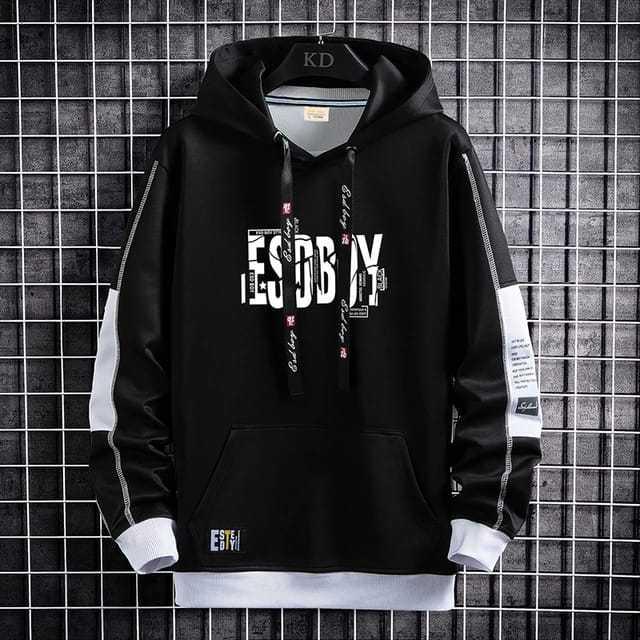 esd boy print hoodie for men- hoodies for men