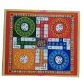 Hard card Ludo game with Goti pack- Large Size. 