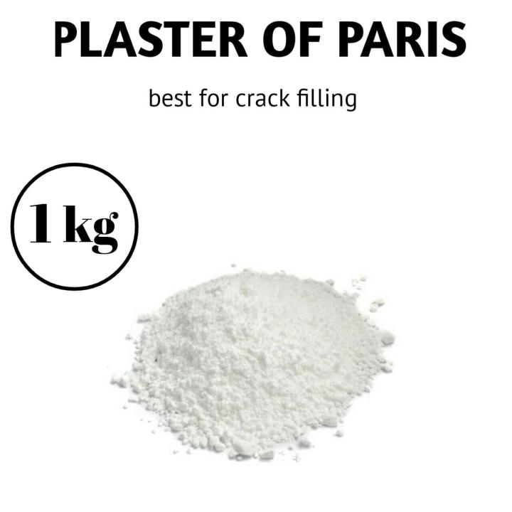 Plaster Of Paris (Gypsum Powder) for crack filling & tiles, paint Repairing