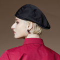 Chef hat waiter beret fast food restaurant restaurant kitchen chef work men and women cap peak cap Korean version. 