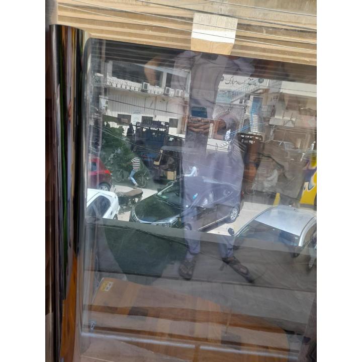 silver tinted glass paper / window and door glass film multiple sizes color 959