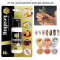 Keep Smiling Leafing Glue 60 ml For Art And Craft- Good To Use For Gold Leaf - Non Toxic - Adhesiveness. 