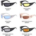 Trendy Millennium Sport Y2K Sunglasses Women Moon Sun Glasses Fashion Future Technology Sense 2000S 90S Aesthetic Eyewear. 