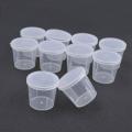 10Pcs Plastic Measuring Cups Lab Chemistry Kitchen Liquid Measure Tool 30ml. 