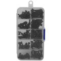 560Pcs Steel Screw Set M3 Hex Bolt Screw Nut Metric Machine Bolts and Nut Repair Tool. 