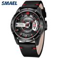 【ETOP】Sport Mens Watches Top Brand Luxury Quartz Watch Men Fashion Steel Waterproof SL-9011 leather Watch MEN Relogio Masculino. 