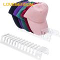 Baseball Cap Storage Rack Transparent Acrylic Baseball Cap Holder Large Capacity Hat Organizer for Dress Anti-slip Cowboy Trucker Hat Display Stand Space-saving Anti-crack Design Cap Display Stand. 