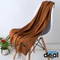 fashion all season women scarf thin shawls and wraps lady solid female hijab stoles long cashmere pashmina foulard head scarves brown Plain Cotton Silk  Mix Stole Scarf For Women girls length 2.15 meter. 