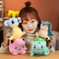 Pokemon Gifts For The New Year Anime Doll Pikachu Charmander Squirtle Bulbasaur Plush Doll Eevee Mewtwo Jigglypuff Stuffed Toys. 