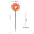 360° Rotating Round Shape Extendable Microfiber Mop For Floor Cleaning | Adjustable Stick Mop Cleaning Accessories for Home. 