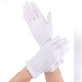 Pair Of 5 White Cotton Gloves For Sun Block For Her. 