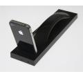 Native Union MM03 Curve Wireless Bluetooth Handset with Base – Premium Black Gloss Finish for Mobile and VOIP Communication – Sleek Black Handset. 