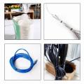 50 pcs - Bundle Offer - BLACK - Self Locking Nylon Cable Zip Ties, 4 6 8 10 12 Inches, Wire Tie Wraps for Home, Office, Garden, Garage, Workshop. 