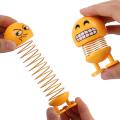 Pack of 6 Pieces Smiling Face Spring Bouncing Doll Car Smiley Doll Cute Emoji. 