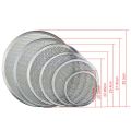 2X Professional Round Pizza Oven Baking Tray Baecue Grate Nonstick Mesh Net(12 Inch). 