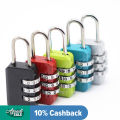 3 Digit Combination Travel Suitcase Luggage Bag Code Lock Padlock Cute 30mm. 