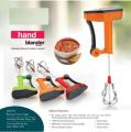 Semi-automatic Mixer Egg Beater Manual Self Turning Stainless Steel Whisk Hand Blender Egg Cream, Easy flow blender 5x faster. 