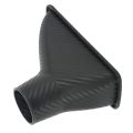 Car Air Intake Duct, Front Bumper Air Hose Vehicle Accessory ABS Durable Lightweight Easy Installation for Replacement. 